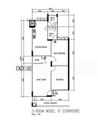 Blk 516 Jurong West Street 52 (Jurong West), HDB 3 Rooms #626459351